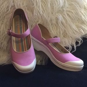 Dansko ‘Valerie’ Canvas Vegan Mary Jane Size 42